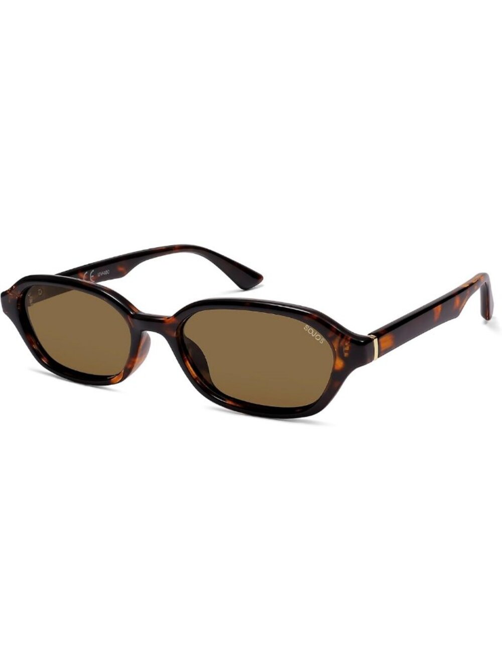 Retro Rectangle Polarized Sunglasses for Women & Men - UV Protection, Stylish